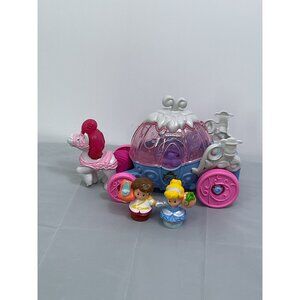 Fisher Price Little People Disney Princess Cinderella Prince Charming Carriage